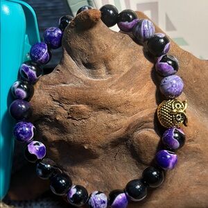8mm Purple Orca Agate